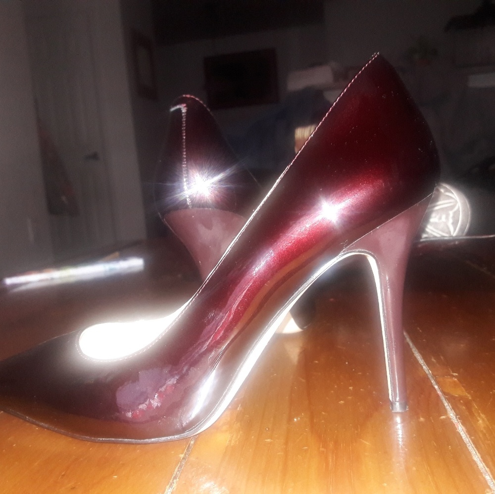 Olivia Dark Burgundy Pump